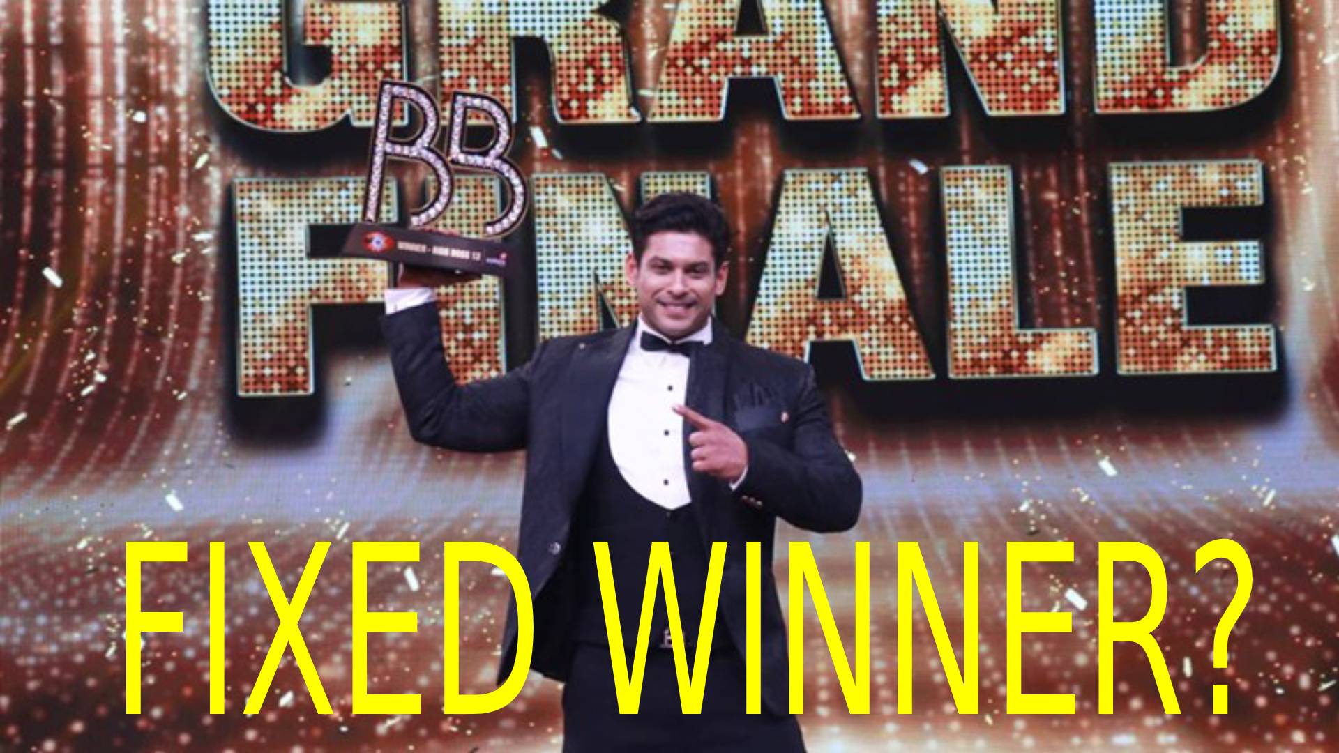 Siddharth Shukla Fixed Winner Controversy – BB13