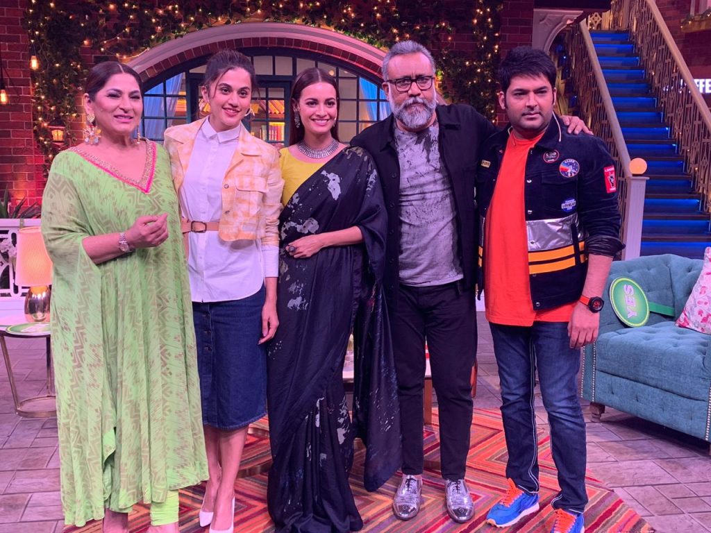 Tapsee Pannu & Dia Mirza on The Kapil Sharma Show for Thappad  