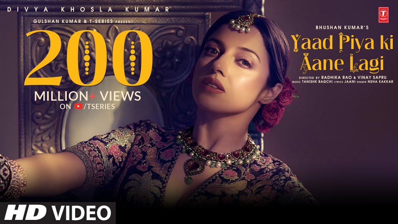 Divya Khosla’s Yaad Piya Ki Aane Lagi hits 200 million