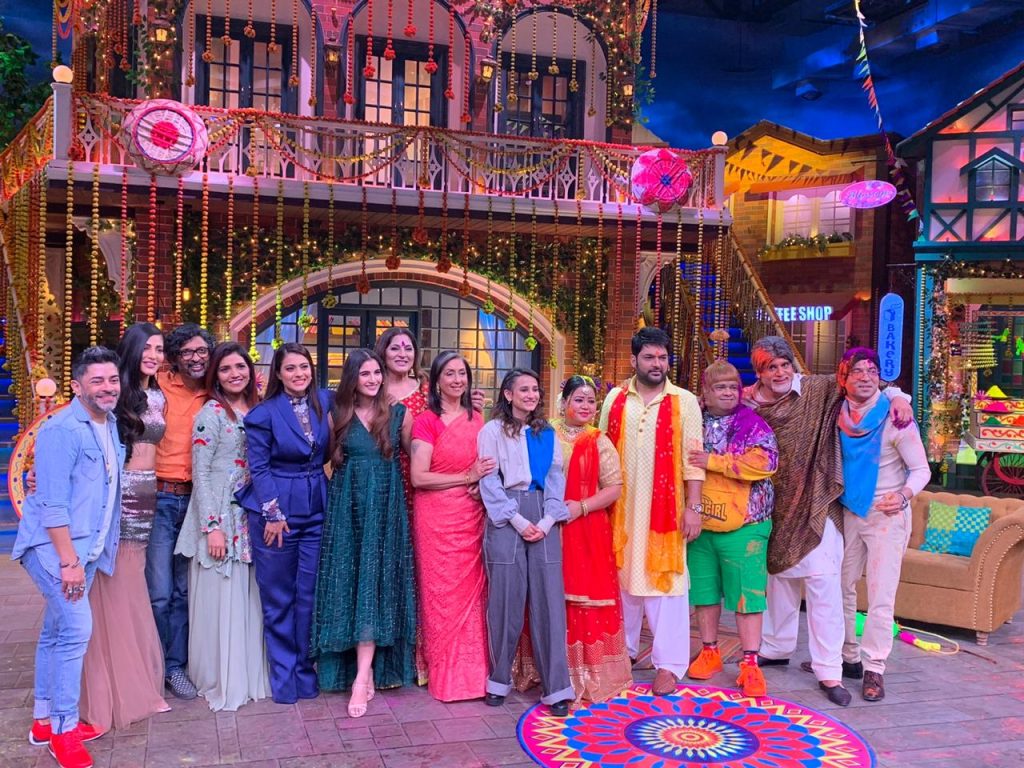 Devi cast on The Kapil Sharma Show – Laughter and Entertainment  