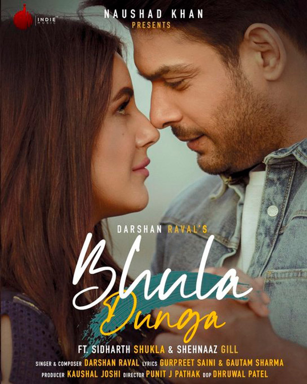 First Look of Bhula Dunga is out – Shehnaaz & Sidharth sparks fire  