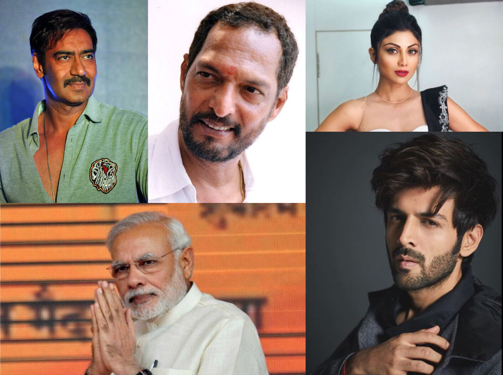 Prime Minister Narendra Modi thanks Bollywood for donation  