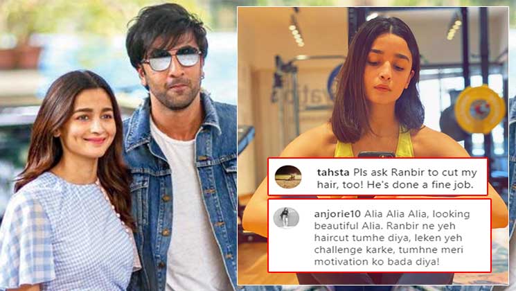 Ranbir Kapoor did Alia Bhatt’s haircut midst lockdown?