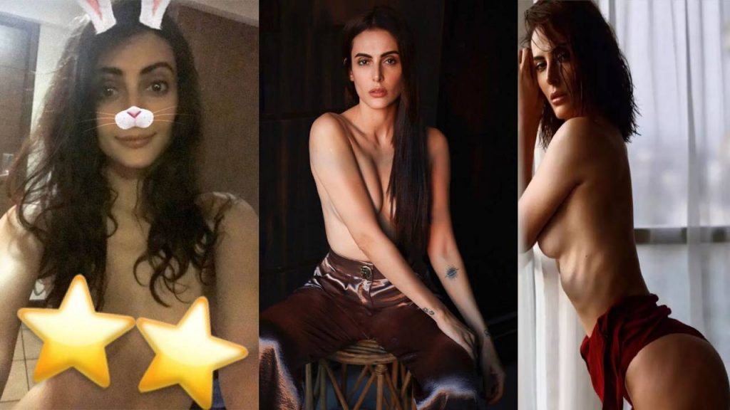 Mandana Karimi goes topless – says I am naked