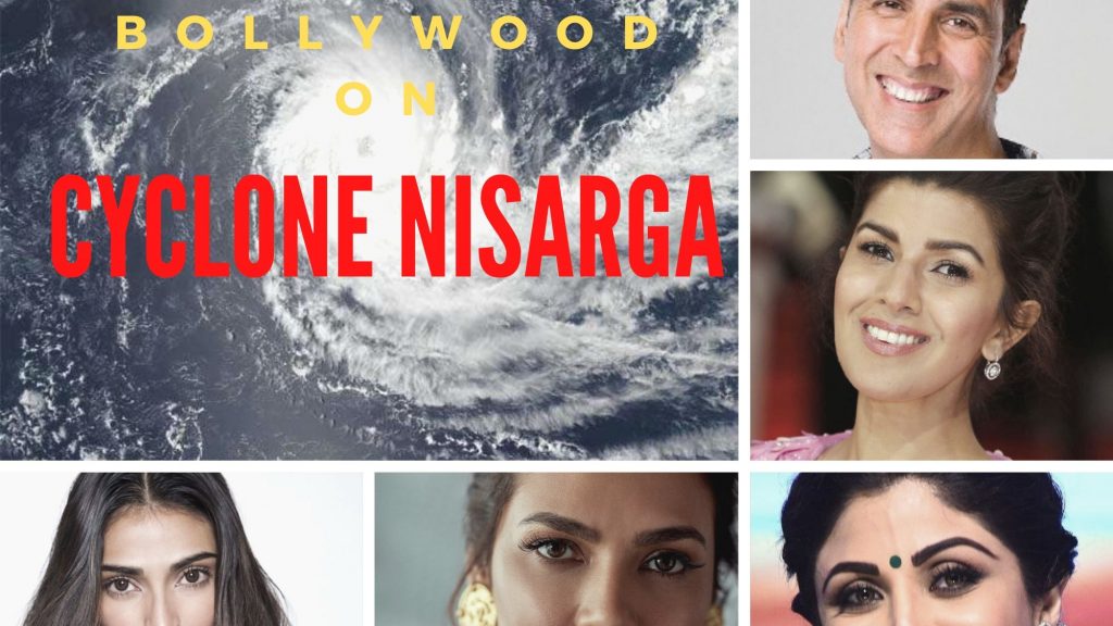 Bollywood on Cyclone Nisarga warns citizens to stay indoors