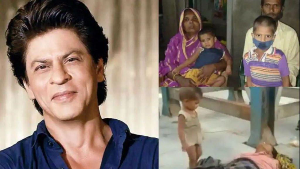 Shah Rukh Khan helps the boy in a viral video from Muzzafarpur Station