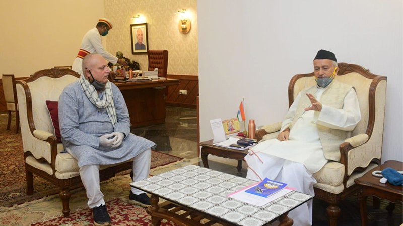 Manoj Joshi meets Mah Governor - CINTAA resolves senior actor issues  