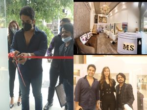 Tusshar Kapoor & Aaira Dwivedi spotted at Moin Sabri’s salon  