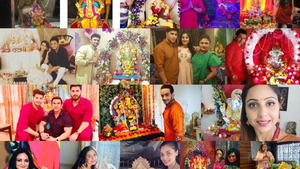 See how television actors celebrate Ganesh Chaturthi 2020