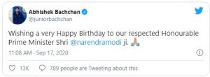 Bollywood wish PM Modi a Happy Birthday! - From Kangana to Karan Johar  