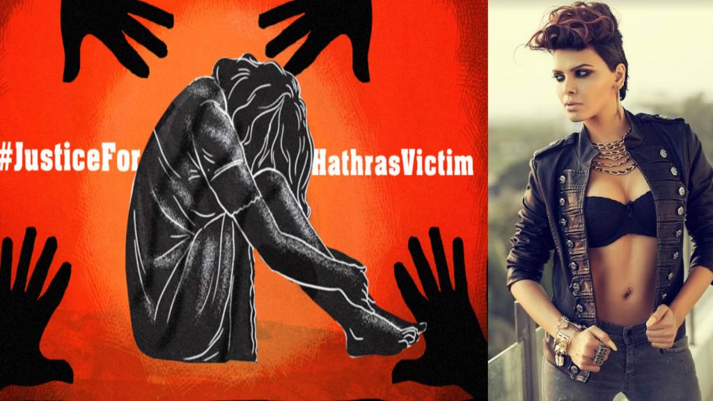 Bold actress Sherlyn Chopra demands ‘Justice for Hathras Victim’