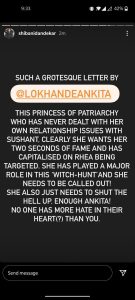 Shibani Dandekar bashes Ankita Lokhande post Rhea's Arrest  