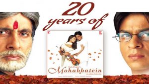 Mohabbatein turns 20 | Amitabh Bachchan pens a special note  