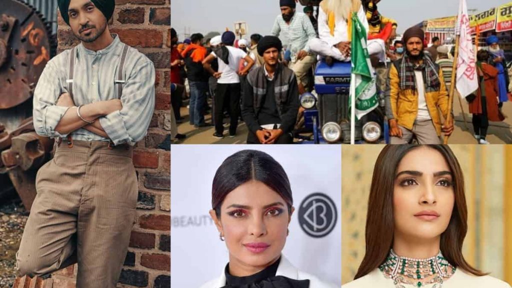 Bollywood Celebs stand in solidarity with the Indian farmers | Priyanka Chopra to Diljit Dosanjh