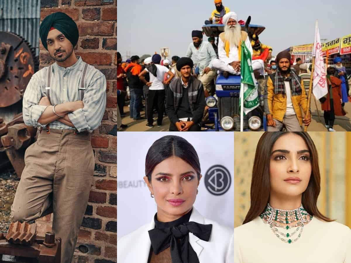 Bollywood Celebs stand in solidarity with the Indian farmers | Priyanka Chopra to Diljit Dosanjh  