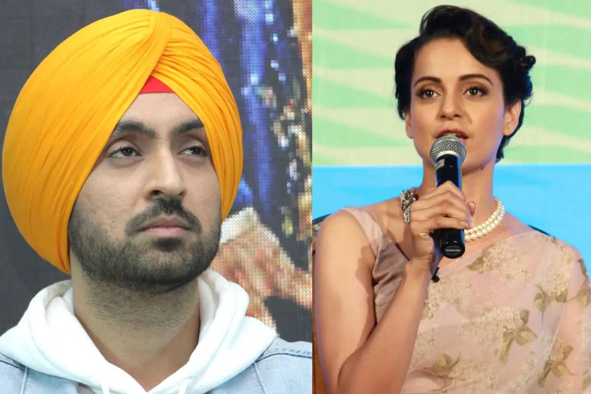 Diljit Dosanjh calls out Kangana Ranaut for fake Farmer post | Celebs support Diljit in this war  
