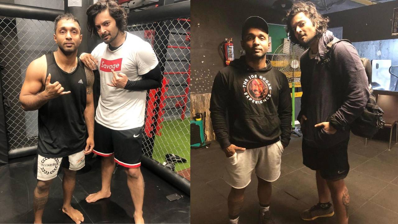 Ali Fazal takes up kickboxing | trains with MMA fighter Rohit Nair  