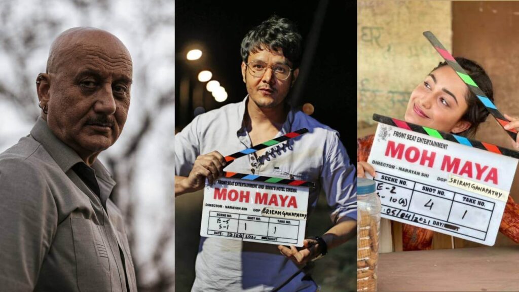 Actor Anirudh Dave next Moh Maya will co-star Satish Kaushik & Anupam Kher
