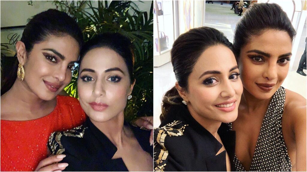 Hina Khan Reveals The Long Message She Received from Priyanka Chopra after her Father’s Demise