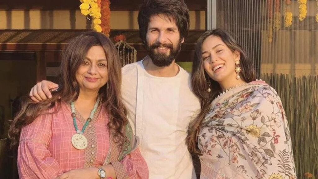 Shahid Kapoor’s Mother Reveals How He Confessed his Love for Mira Rajput