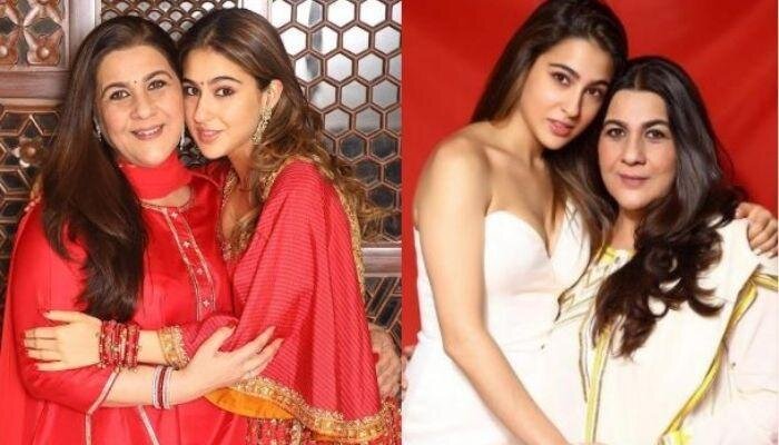 Saba Ali Khan Pataudi shares a throwback pic of Sara Ali Khan with mom Amrita and we are awestruck | Pictures Inside