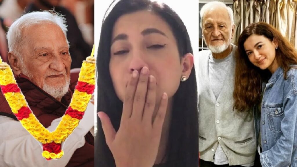 Gauahar Khan misses her father | Sends a teary-eyed message to fans