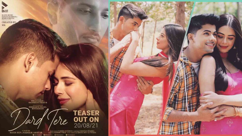 Siddharth Nigam and Rits Badiani song Dard Tere is a ballad of love & pain | Watch now!