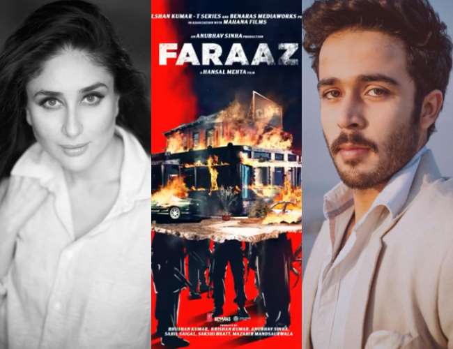 Bollywood actress Kareena Kapoor Khan cheers for cousin Zahan Kapoor the first look of Faraaz releases