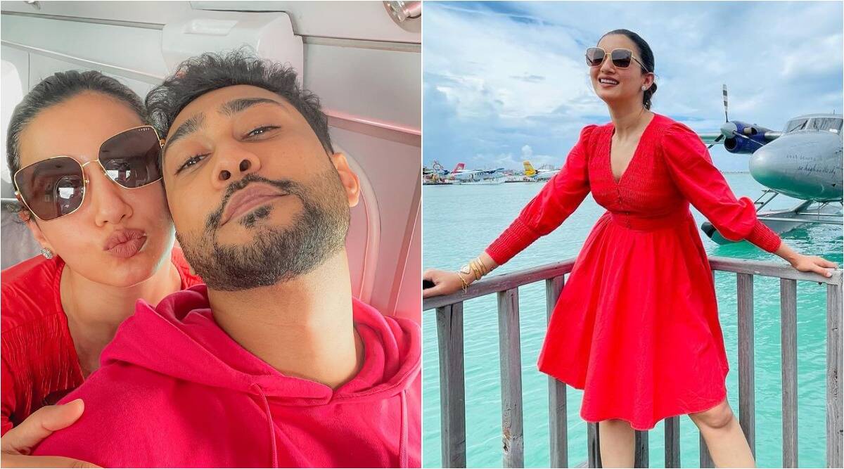 Gauhar Khan and Zaid Darbar headed to visit the Maldives | Gauhar's dream honeymoon comes true!  