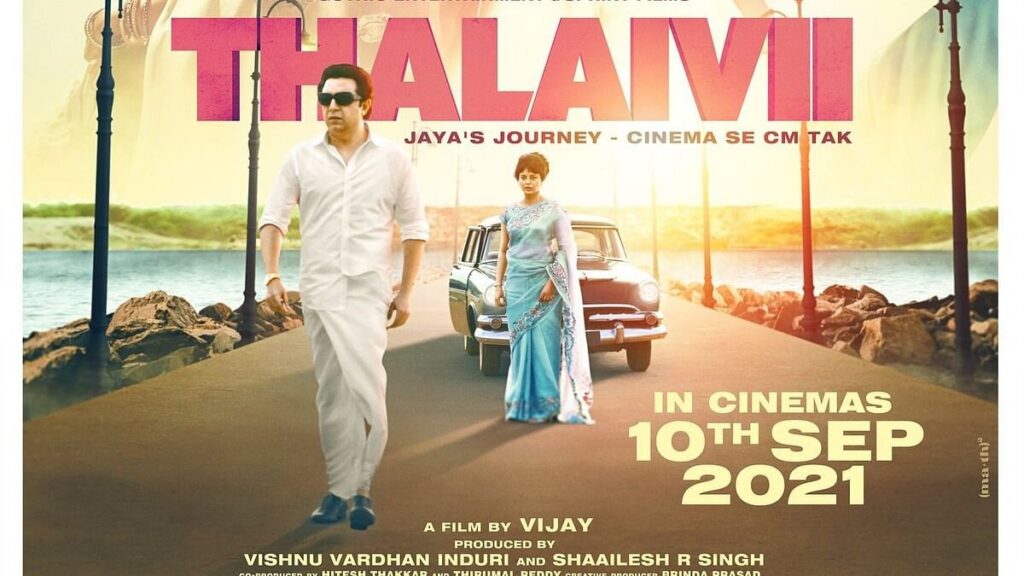 Kangana Ranaut’s Thalaivii To release in theatre on September 10