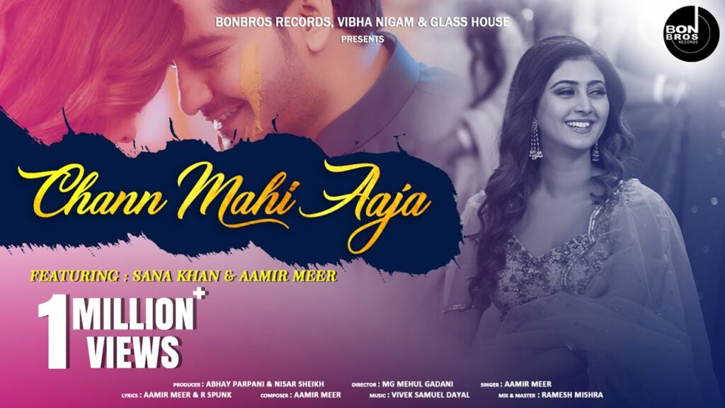 Sana Khan and Aamir Meer’s Chann Mahi Aaja Love Song is winning hearts