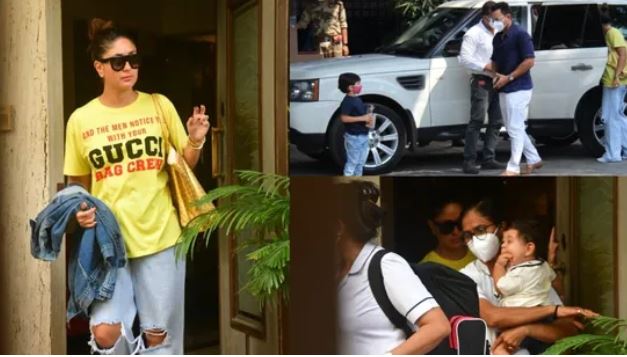 Kareena, Saif, Taimur and Jeh head out on another family vacation