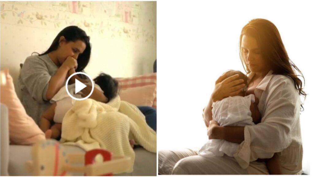 Actress Neha Dhupia shares pic of breastfeeding newborn