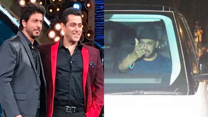 Bollywood celebrities support Shah Rukh Khan on social media | Salman Khan arrives at Shah Rukh’s house