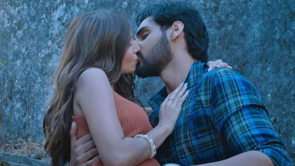Actor Ahan Shetty opens up about the intimate kissing scene with Tara Sutaria in Tadap