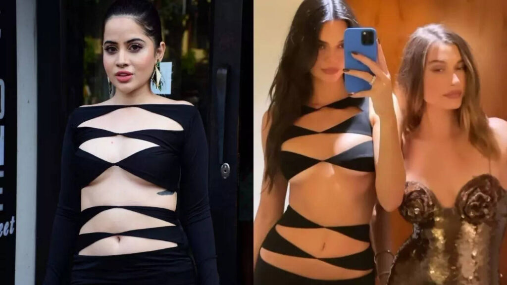 Urfi Javed copies Kendall Jenner daring dress | Netizens troll the ex Bigg Boss contestant