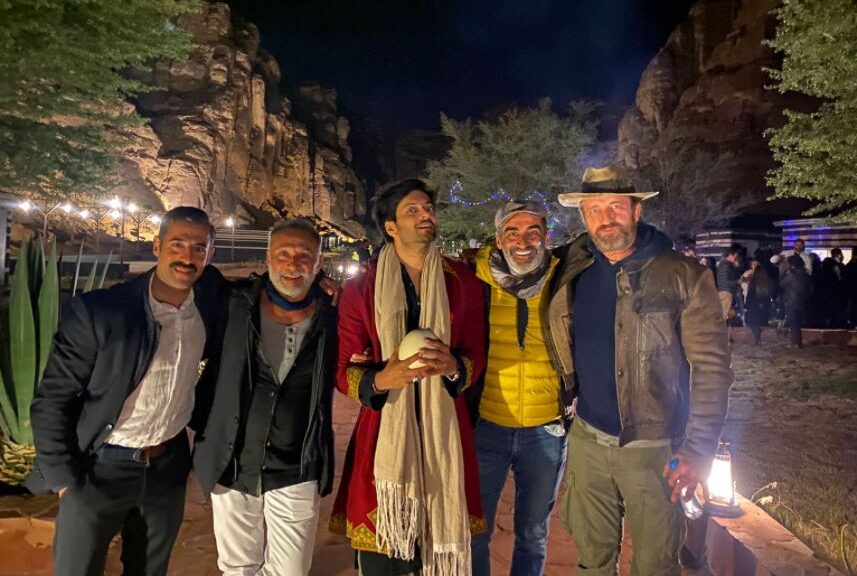 Behind The Scenes from the sets of ‘Kandahar’ | Ali Fazal and Gerard Butler share a fun moment