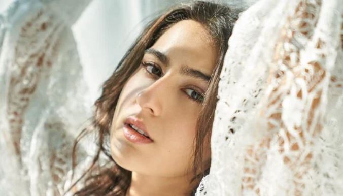 See in pictures: Actress Sara Ali Khan latest photoshoot in a lacy outfit