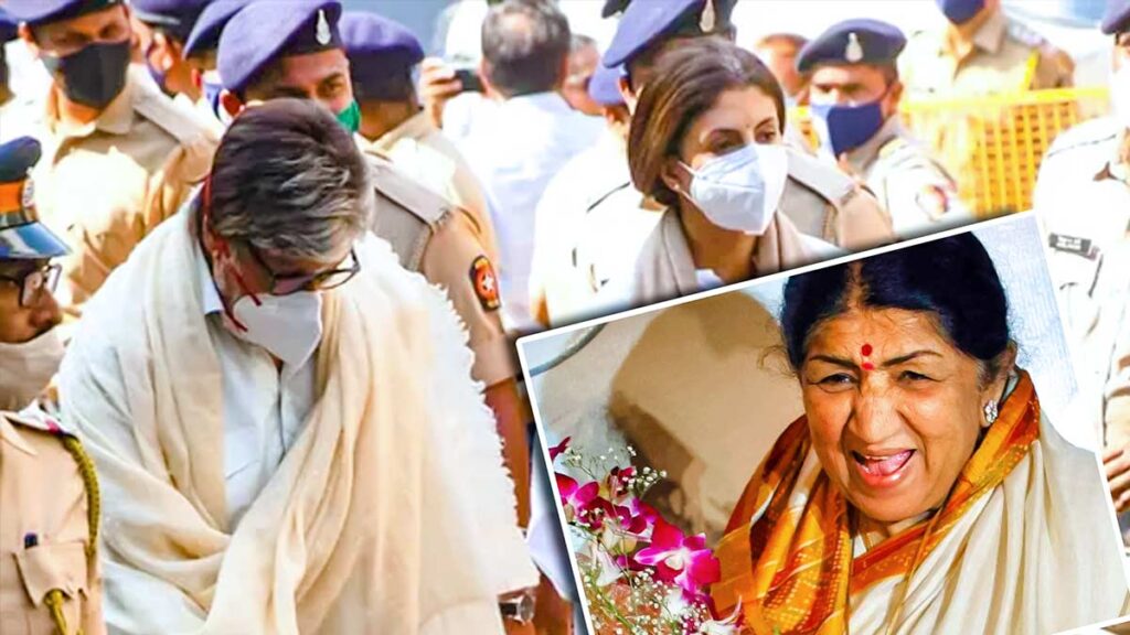 Lata Mangeshkar Funeral: Bollywood celebs pay tribute to the veteran singer
