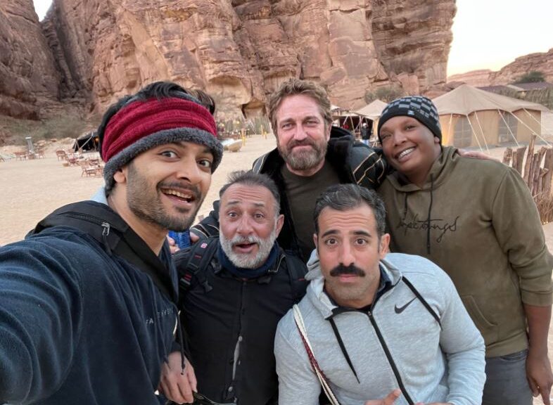 Exclusive Pictures! Ali Fazal and Gerard Butler from the sets of ‘Kandahar’