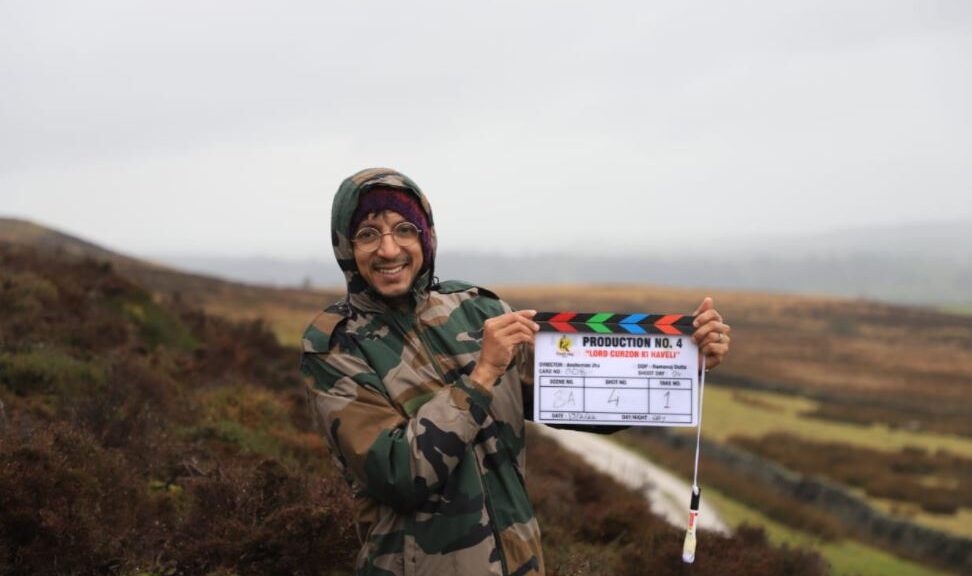 Actor Anshuman Jha directorial debut film Lord Curzon Ki Haveli wraps up UK schedule