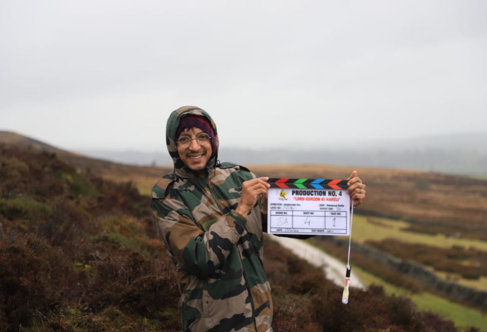 Actor Anshuman Jha directorial debut film Lord Curzon Ki Haveli wraps up UK schedule  
