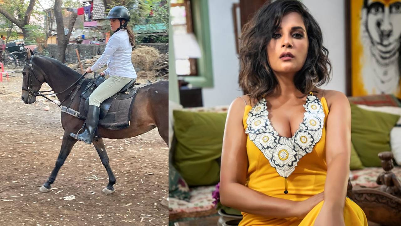 Bollywood Entertainment News: Richa Chadha takes horse riding lessons for her next!  