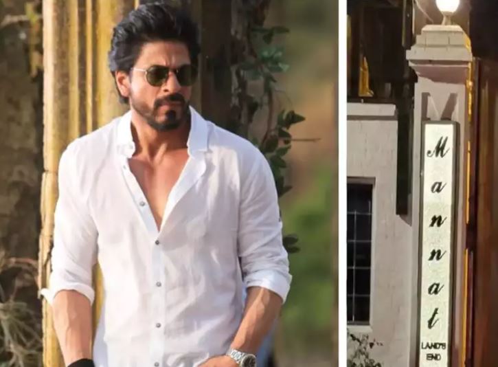 Shah Rukh Khan’s house Mannat new nameplate costs around 25 Lakhs!