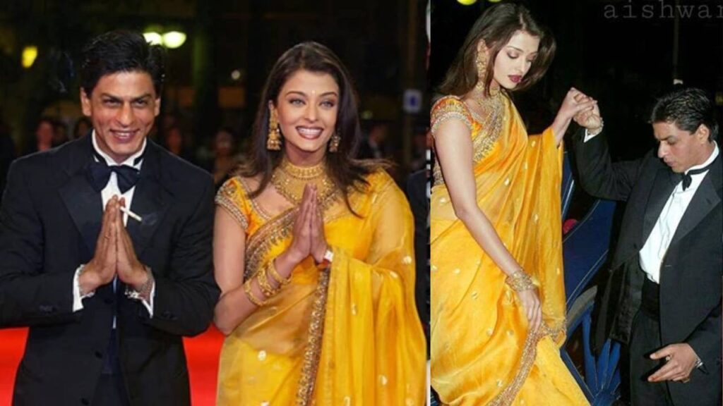 Cannes Film Festival throwback: Aishwarya walks the red carpet with Shah Rukh Khan 20 years ago | See pic!