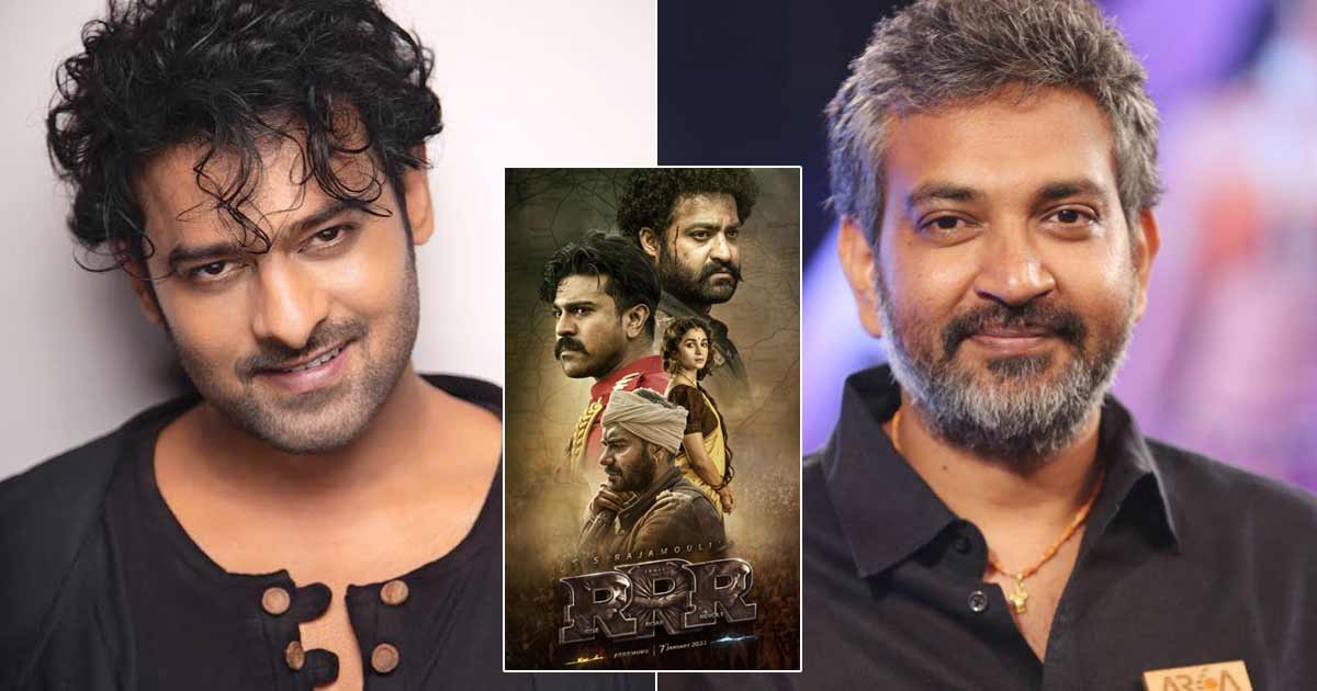 SS Rajamouli reveals the reason why he didn't cast Prabhas in the RRR movie  
