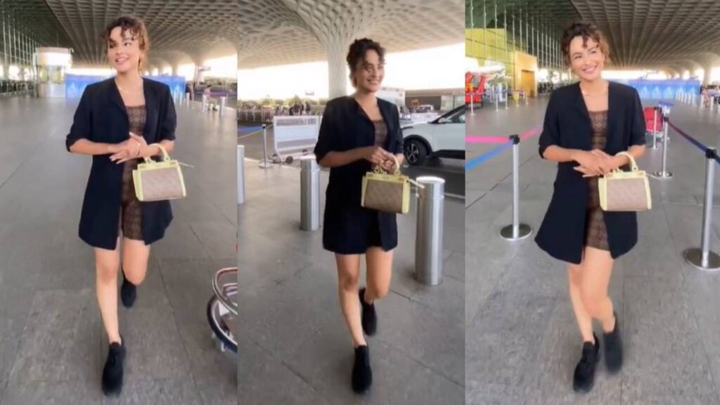 Bollywood airport diaries: Seerat Kapoor heads for the second schedule of Dil Raju next