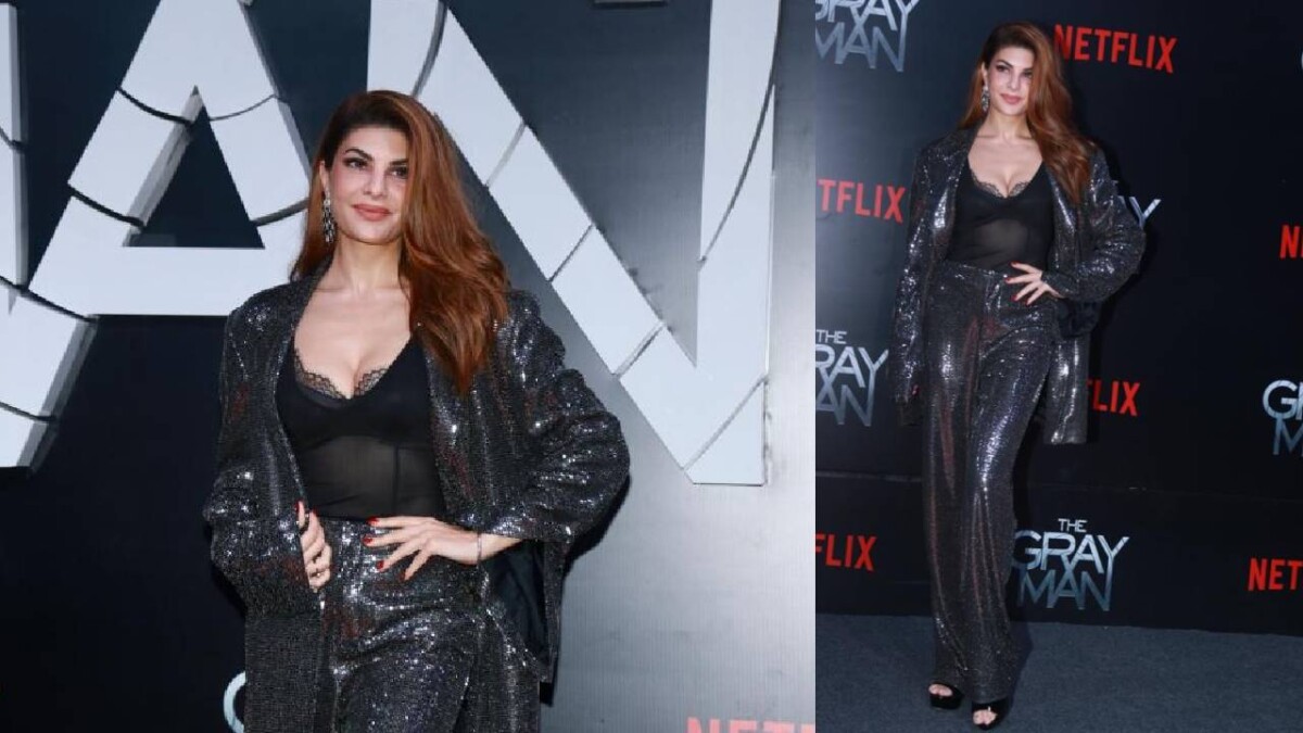 Jacqueline Fernandez new pics look ravishing from the Russo Brothers’ ‘The Gray Man’ premiere  