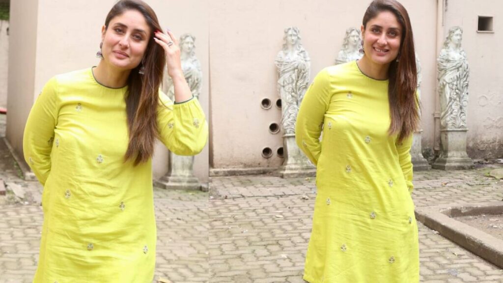 Kareena Kapoor Khan looks radiant for the Laal Singh Chaddha movie promotions
