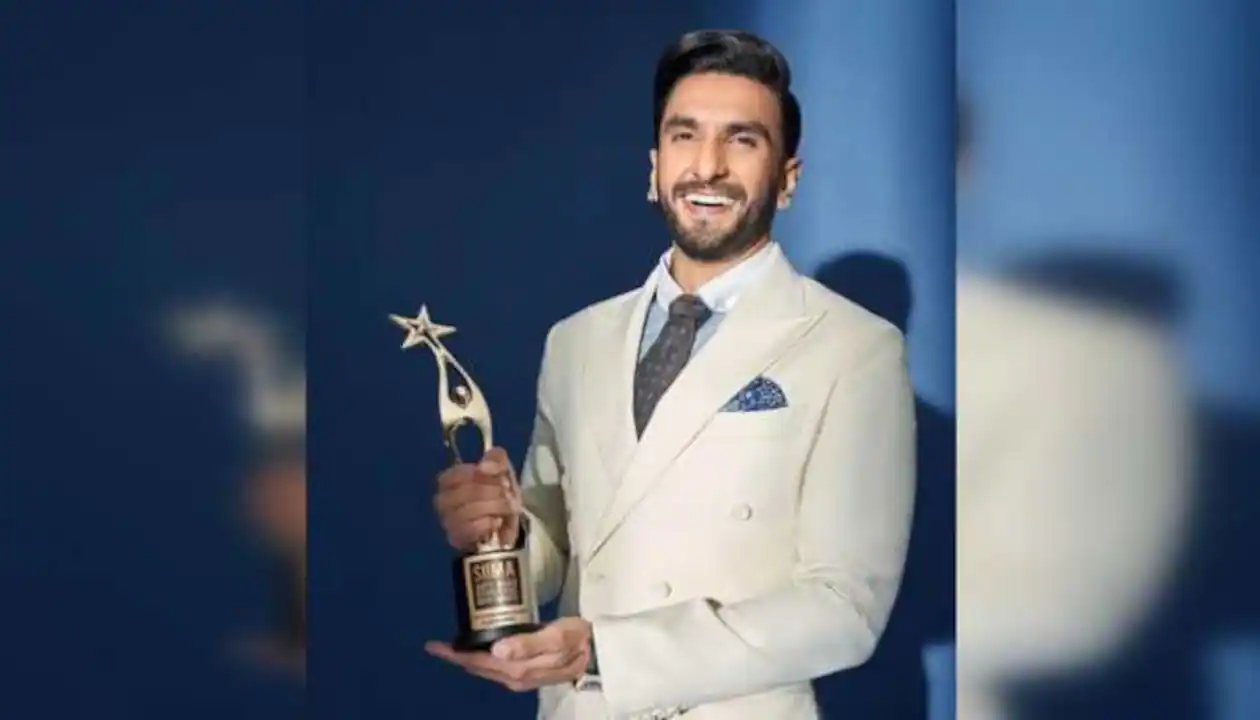 SIIMA Awards 2022: Ranveer Singh gets hit accidentally at the event